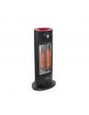Argo LOXO Stufa Quartz electric space heater 800 W Nero, Rosso
