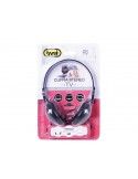 TREVI CUFFIA HTV 636 PER TV  NERA cavo 5mt, regolazione volume, archetto regolabile - HTV636