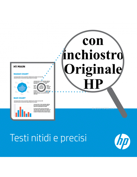 HP 903 Ciano, T6L87AE, Cartuccia Originale HP, C…