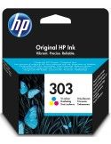 Hp 303 Cartuccia Ciano, Magenta, Giallo Originale 165 pagine - T6N01AE ABE
