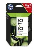 Hp 302 Cartuccia Nero, Ciano, Magenta, Giallo Originale 165 pagine - X4D37AE 301