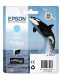 Epson T7605 Cartuccia Ciano CHIARO ORCA - C13T76054010
