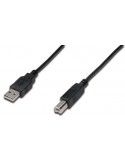 USB CONN. CABLE A B 3.0M - AK-300102-030-S