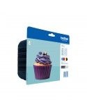 Brother LC123VALBP Cartuccia Nero, Ciano, Magenta, Giallo Originale