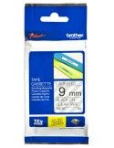 Brother Nastro DA 9MM NERA SU TRASPARENTE - TZE121