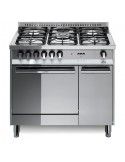 Lofra MT96GV/C Cucina Gas 5 Fornelli con Forno da 90 cm Acciaio inossidabile