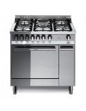 Lofra MT86GV/C Cucina Gas 5 Fornelli con Forno da 80 cm Acciaio inossidabile