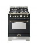 Lofra Dolcevita RNM66MFT/CI Cucina Gas 4 Fornelli con Forno Elettrico da 60 cm Nero