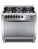 Lofra CG96MF/C Cucina Gas 5 Fornelli con Forno Elettrico da 90 cm Acciaio inossidabile