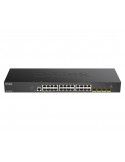 24-PORT SMART MANAGED SWITCH WITH 4X 10G SFP - DGS-1250-28X