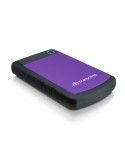 Transcend TS2TSJ25H3P Hard Disk Esterno 2 TB 2.5" Micro-USB B Nero, Viola