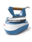 Melchioni PRATICA Ferro da Stiro con Caldaia 800 W Blu, Bianco