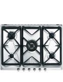 Smeg SRV576GH5 Piano Cottura Gas 5 Fornelli 69 cm Acciaio inossidabile