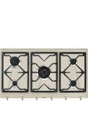 Smeg SRV896AVOGH2 Piano Cottura Gas 5 Fornelli 89 cm Avena