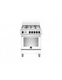 Bertazzoni La Germania AMN664GBV Cucina Gas 4 Fornelli con Forno da 60 cm Bianco
