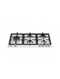 Bertazzoni La Germania P905LLAGX Piano Cottura Gas 5 Fornelli 89 cm Acciaio inossidabile