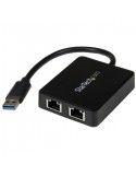 Startech.com Adattatore di Rete USB 3 2 PORT GIGABIT ETHERNET - USB32000SPT