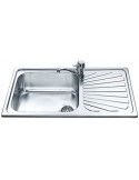 Smeg SG861D Lavello 86X50 cm 1 Vasca Acciaio inossidabile