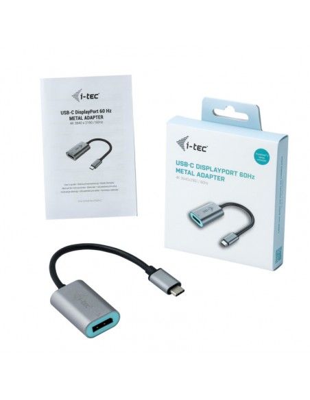 i-tec-metal-c31metaldp60hz-cavo-di-interfaccia-e-adattatore-usb-c-31-display-port-grigio-turchese-c31metaldp60hz-4.jpg
