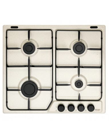 Delonghi FFS 46 ASV Piano Cottura Gas 4 Fornelli 60 cm Avena | Tekworld.it