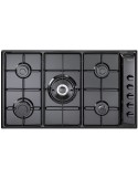 Delonghi NL 59 DD Piano Cottura Gas 5 Fornelli 86 cm Nero