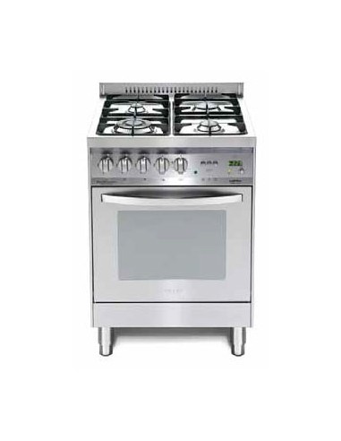 Lofra P66GV/CI Cucina Gas 4 Fornelli con Forno Elettrico/Gas da 60 cm  Acciaio inossidabile | Tekworld.it