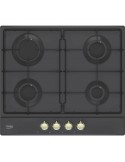 Beko HIAG 64224 SAR Piano Cottura Gas 4 Fornelli 58 cm Nero