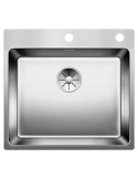 Blanco ANDANO 500-IF/A 1519556 Lavello 54 cm 1 Vasca Rettangolare Acciaio inossidabile