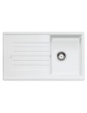 Blanco ZIA 45 SL 1516740 Lavello 86X50 cm 1 Vasca Rettangolare con Gocciolatoio Bianco