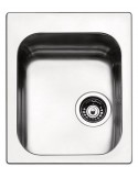 Apell TO42IBC Lavello 42X50 cm 1 Vasca Rettangolare Acciaio inossidabile
