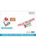 Estensione di 3 anni oltre la garanzia legale max 4 Elettrodomestici
