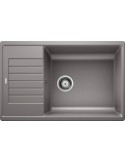 Blanco Zia Xl 6 S Compact 1523275 Lavello 78X50 cm 1 Vasca Rettangolare con Gocciolatoio Silgranit Alluminio