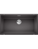 Blanco Subline 800 U 1523142 Lavello 83X46 cm 1 Vasca Rettangolare Silgranit Grigio