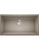 Blanco Subline 800-u 1523148 Lavello 83X46 cm 1 Vasca Rettangolare Silgranit Grigio