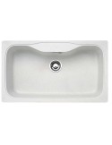 ELLECI Fox 360 LGF36059 Lavello 86X50 cm 1 Vasca Granitek Antracite