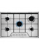 Electrolux KGS7524SX Piano Cottura Gas 5 Fornelli 74 cm Acciaio inossidabile