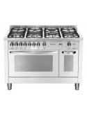 Lofra PBPD126GV+E/2CI Cucina Gas 7 Fornelli 2 da 120 cm Bianco