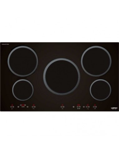 Lofra HIN 905 Piano Cottura a induzione 5 Fornelli 89 cm Nero | Tekworld.it