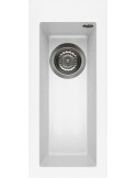 ELLECI QUADRA 50 LKQ05096 Lavello 23X50 cm 1 Vasca Rettangolare Keratek Plus Bianco