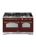 Lofra Dolcevita RRD156MFT+MFT/AEOV Cucina Gas 9 Fornelli con forno Elettrico da 150 cm Borgogna