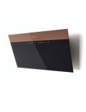 Faber V-AIR KL A80 Cappa aspirante a parete 80 cm Classe A Nero, Marrone