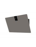 Faber SOFT EDGE 80 GRIGIO LONDON Cappa aspirante a parete 80 cm Classe A+ Grigio
