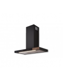 Faber T-AIR KL A90 Cappa aspirante a parete 90 cm Classe A+ Nero