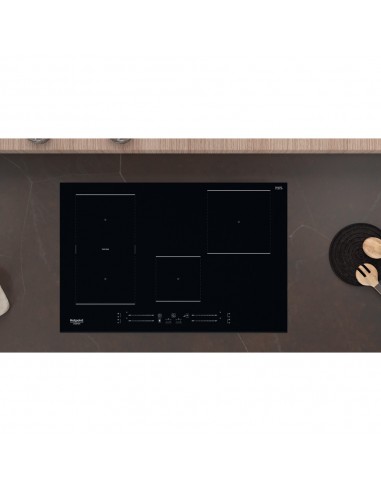 Hotpoint HS 3377C BF Piano Cottura a induzione 4 Fornelli 77 cm Nero |  Tekworld.it