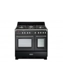 Delonghi MEM 965T NN Cucina Gas 5 Fornelli con 2 Forni Elettrici da 90 cm Nero