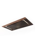 Faber C-AIR KL A90 Cappa Integrato a soffitto 90 cm Classe A Nero, Marrone