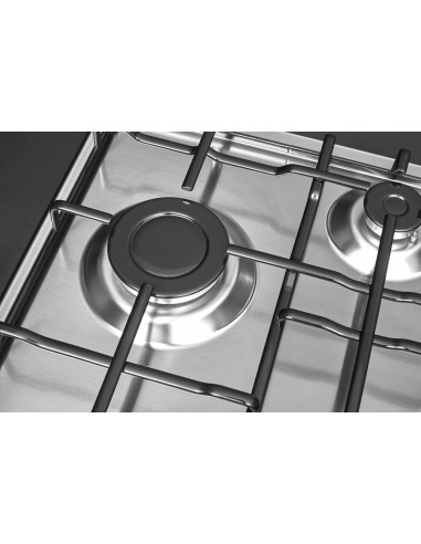 Hotpoint PCN 642 T/IX/HA Piano Cottura Gas 4 Fornelli 60 cm Acciaio  inossidabile | Tekworld.it