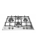 Hotpoint PCN 642 IX/HA Piano Cottura Gas 4 Fornelli 60 cm Acciaio inossidabile