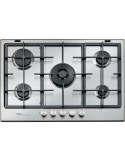 Whirlpool GMR 7522/IXL Piano Cottura Gas 5 Fornelli 73 cm Acciaio inossidabile