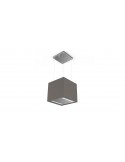 Faber SOFT CUBE GRIGIO LONDON Cappa aspirante a isola 40 cm Classe A Grigio